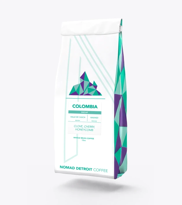 Decaf Colombian Coffee Bag - Premium Decaffeinated Coffee from Valle de Cauca